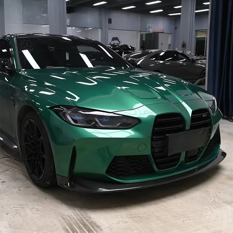 RSC Style Front Lip Diffuser Lower Lip Bodykit Retrofit/Upgrade for  G80 G82 M3 M4 2021+  Dry Carbon Fiber